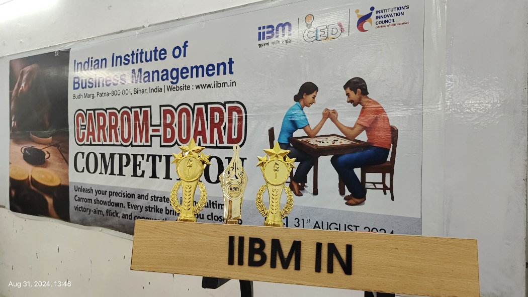 Exciting Carrom-Board Competition at IIBM: A Celebration of Skill and Camaraderie